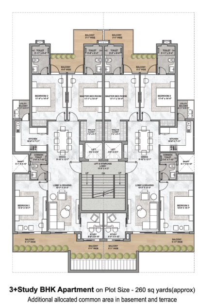 3BHK ,Orchid IVY | Dhanbhumi